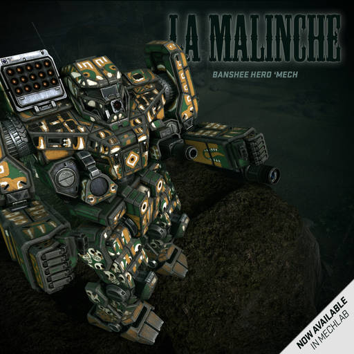 MechWarrior Online - Патч 04.03.2014. Новый Hero Mech LA MALINCHE. DX 11